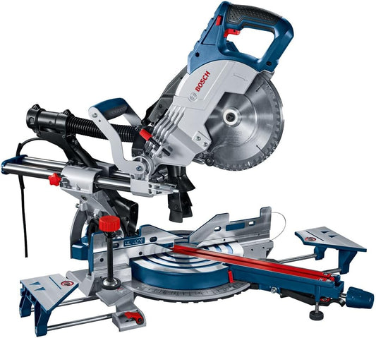 Bosch Professional: ukośnica do paneli GCM 8 SJL (1 600 W, średnica tarczy pilarskiej 216 mm, 1 tarcza pilarska, zacisk)