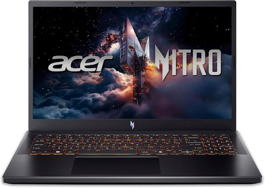Acer Nitro V15 (ANV15-52-70MY) laptop gamingowy, wyświetlacz FHD IPS 165 Hz, Intel Core i7-13620H, 16 GB RAM, 1 TB SSD, NVIDIA GeForce RTX 5060, Windows 11, klawiatura QWERTZ